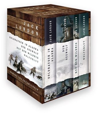 Romane und Erzählungen | Jack London | Buch | Vier Bände im Schuber | 1056 S