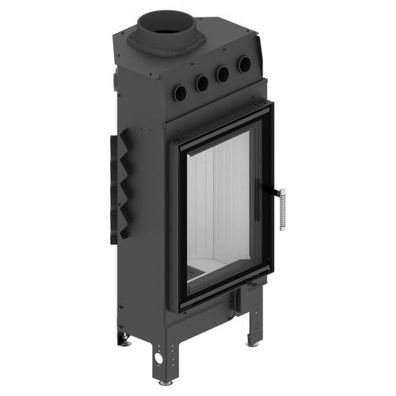 Kaminofen Hitze Alberoal11s. H-D 11 kW Kaminofeneinsatz Ofen Holzofen Kamin schwarz