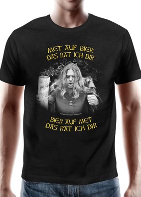 T-Shirt - Met auf Bier - das rat ich Dir