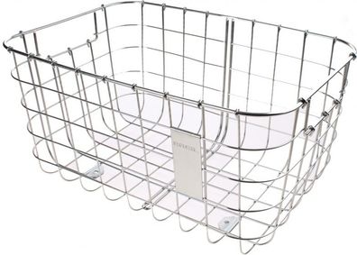Fahrradkorb Für Robin 27 Liter Silber (11219)