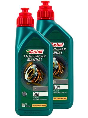 Castrol Transmax Manual EP 80W 2x1 Liter