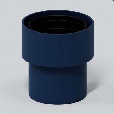 PoloPlast ÜG mit Spitzende Pkulsag NG v. FZ/Guss-Spitzende auf NG-Muffe DN 110