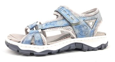 Rieker Scuba 68879-12 Blau 12 heaven/ silverflower
