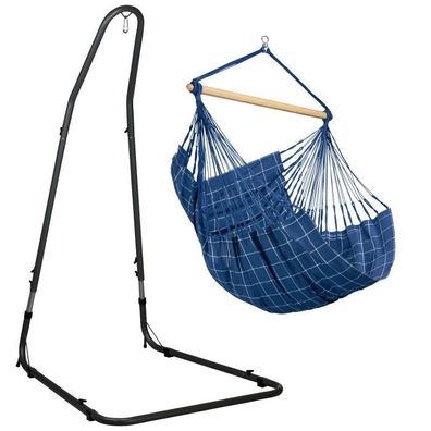 Domingo Comfort Hängesesselset mit Mediterraneo Gestell