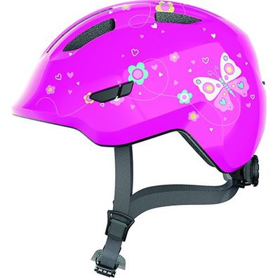 Smiley 3.0 pink butterfly, S= 45-50cm, Abus Helme, 67257