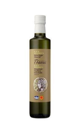 Theoni Kalamata P.D.O. Olivenöl extra vergine 500ml Flasche kaltgepresst Koroneiki