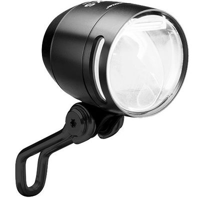 LED-Scheinw. b&m IQ-XS E-Bike High Beam 100/150 Lux m. Fernlicht schwarz matt