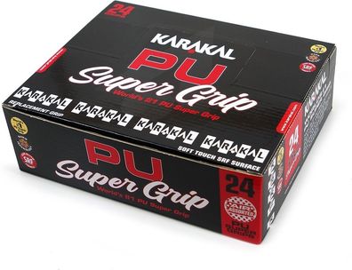 Karakal Griffband PU Air-Box 24-6 Colours X 4 Each