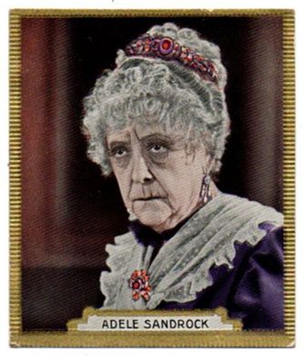 Adele Sandrock Zigaretten Bild Foto Bunte Welt des Films 59 von 1933 Filmstar