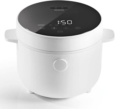 N8WERK Reiskocher 2L | 8 Programme | Antihaft | Warmhaltefunktion | 400W