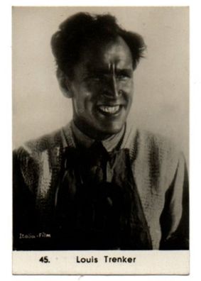 Luis Trenker Zigaretten Bild Foto Film Photos 45 von 1933 Filmstar Italien