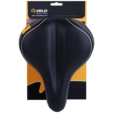 Sattel Velo Plush, Unisex, AIR, schwarz/grau, Velo, 250110