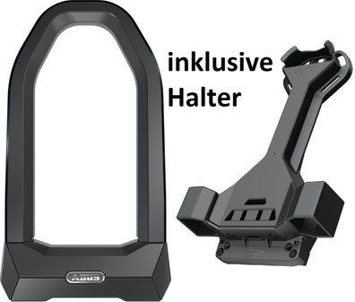 Abus Fahrradschloss Ebike GRANIT Super Extreme 2500/165HB230 & Halter USH2500 Lv15