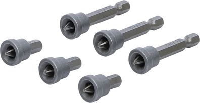 BGS-50406 | Bit-Satz mit Tiefenstopp | für Gipskartonplatten | Antrieb Außensechsk