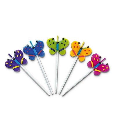 Städter Papillons 3 x 7,5 cm Coloré Bâtons