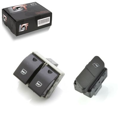2x Fensterheber Schalter Tasten Drücker vorne links rechts Set für VW Polo 9N 9A
