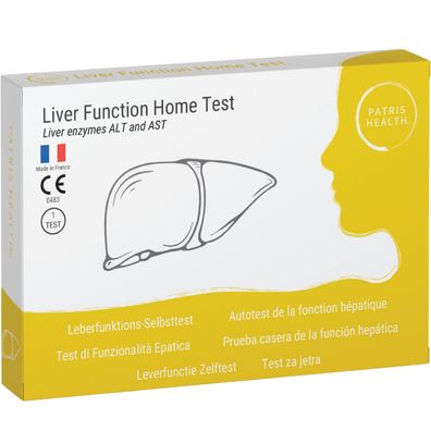 Patris Health® Leberfunktions-Selbsttest ALT und AST