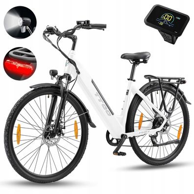 28" City E-Bike Elektrofahrrad 20Ah 7 Gang TTGO HZ-28ST-BK 25KM/H