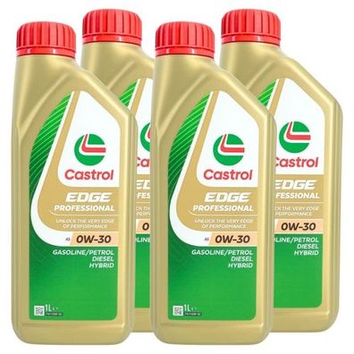 Castrol Edge Professional A5 0W-30 4x1 Liter