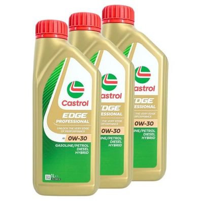 Castrol Edge Professional A5 0W-30 3x1 Liter