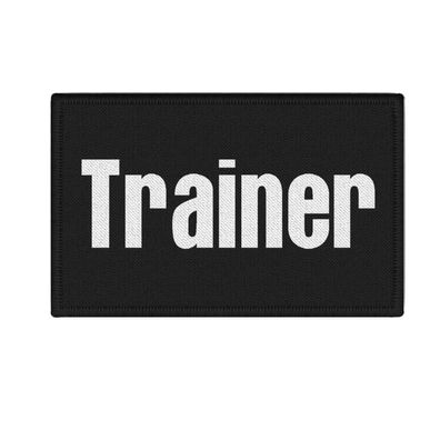 Patch 12x7cm Trainer Instructor Lehrer Ausbildung Sport Einsatzweste #46420