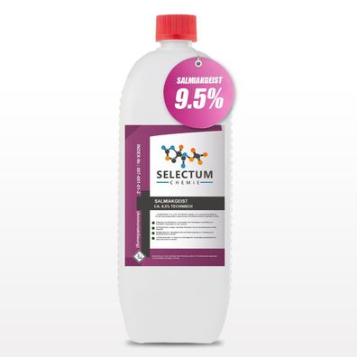 Salmiakgeist 9,5% 1 Liter, Ammoniaklösung, Reinigen, Bleichen, Reinigungsmittel