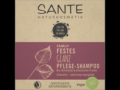 Sante 6x Festes Shampoo 2in1 Glanz 60g