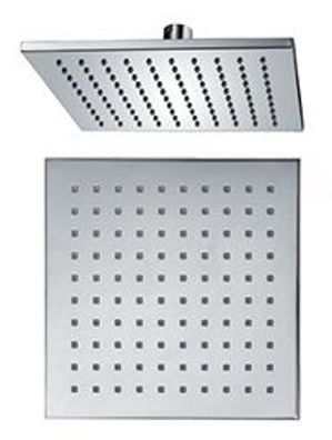 Beitz & Walz Aqvadesign Kopfbrause 200 mm eckig, chrom