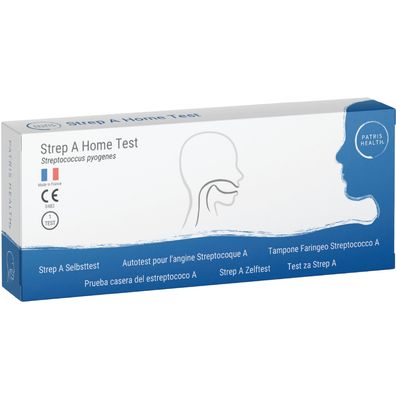Patris Health® Streptokokken A Selbsttest
