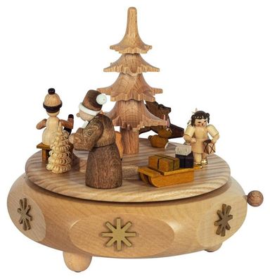 Richard Glaesser Spieldose Weihnachtsbescherung aus Seiffen im Erzgebirge