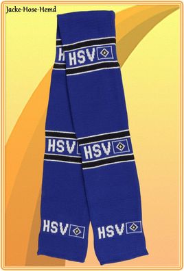 HSV Schal Wendeschal Hamburger SV Fanschal Logo Baumwolle Gr. 150x16cm NEU
