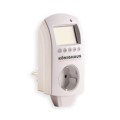 Könighaus Smart-Thermostat Steckdosenthermostat inkl. App