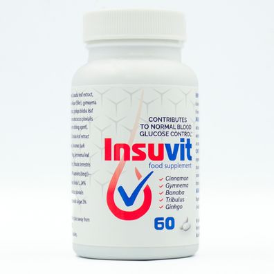 Insuvit 60 kapseln nahrungsergänzungsmittel mit mineralstoffen und vitamin