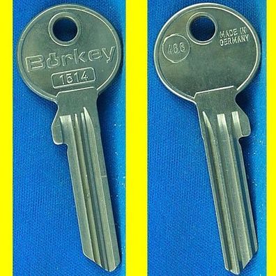 Schlüsselrohling Börkey 1514 Profil 486 für verschiedene Ikon Profilzylinder