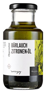 Wajos Bärlauch Zitronen-Öl Ölspezialität Aromaöl 250ml