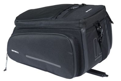 Basil Gepäckträgertasche Move MIK Adapterplatte schwarz Aufsatztasche ausklappbar