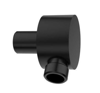 Beitz & Walz Aqvashower Wandanschlussbogen 1/2" rund, mattschwarz
