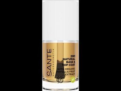 Sante 2in1 Natural Base & Top Coat 10ml