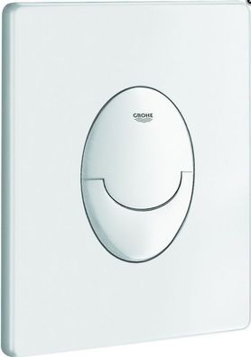 Grohe Abdeckplatte Skate Air für 2-Mengen-Spülkasten alpinweiß