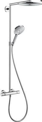 HG Showerpipe Raindance Select 300 mit Thermostat-Armatur verchromt