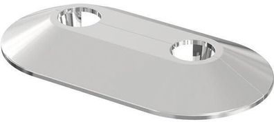 Flamco Doppelrosette RVDC 15/50 f. Rohr 15mm verchromt Polypropylen