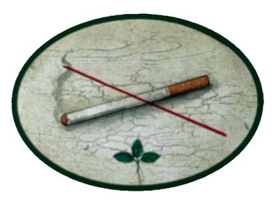 Nostalgie Holzschild Nichtraucher Rauchen Verboten Raucher Zigarette Schild