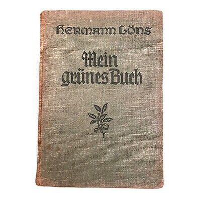 856 Hermann Löns MEIN GRßNES BUCH Tier- und Jagdgeschichten,