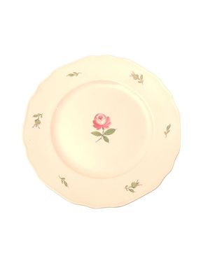 Augarten Porzellan kleiner Teller flach 20cm 62/5089/137 Wiener Rose R0030