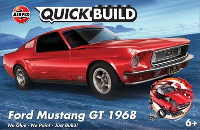Airfix J6035 Quickbuild Ford Mustang GT 1968