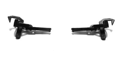 Spur H0 Fleischmann 6510 Fallhakenkupplung steckbar für NEM-Schacht - 2 Stück (Z 36
