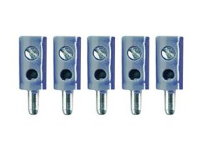 TAMS 85-19504-05 Mini-Bananenstecker, grau