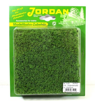 Jordan H0/N [752E] Modell-Geländematten hell und dunkel 15x25cm 2 Stück - OVP NEU
