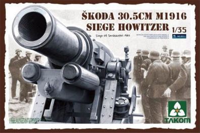Takom 1:35 TAK2011 Skoda 30,5cm M1916 Siege Howitzer