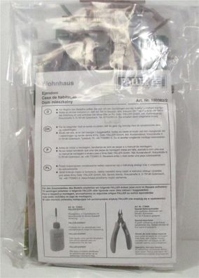 Spur H0 Faller 190382/2 Bausatz Wohnhaus OVP - (1542C)